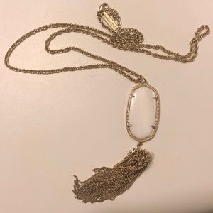 Kendra Scott White Stone Necklace